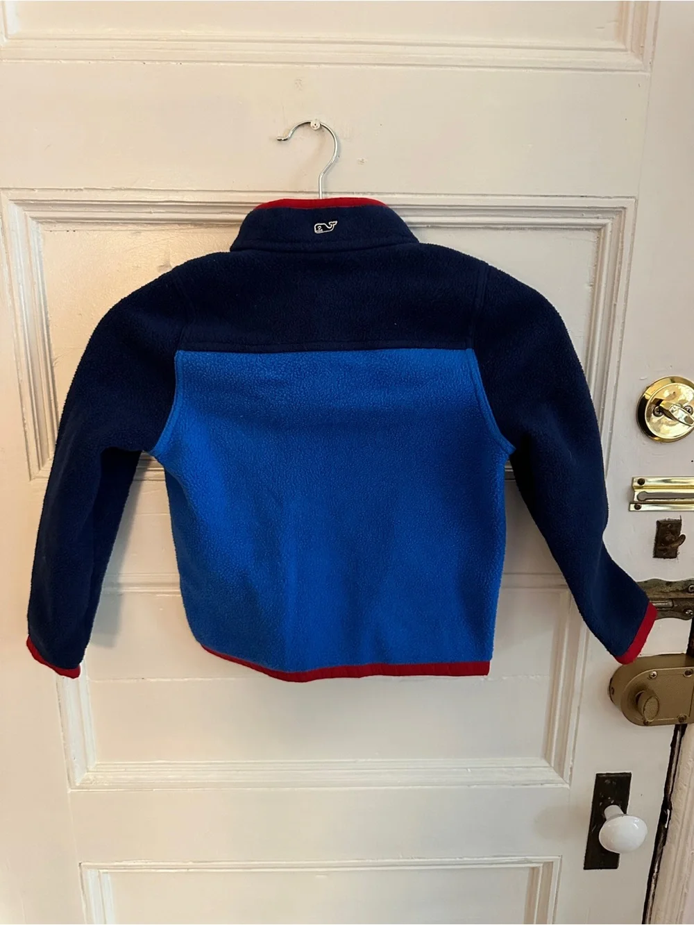 Vineyard Vines Navy Fleece with Red Trim
